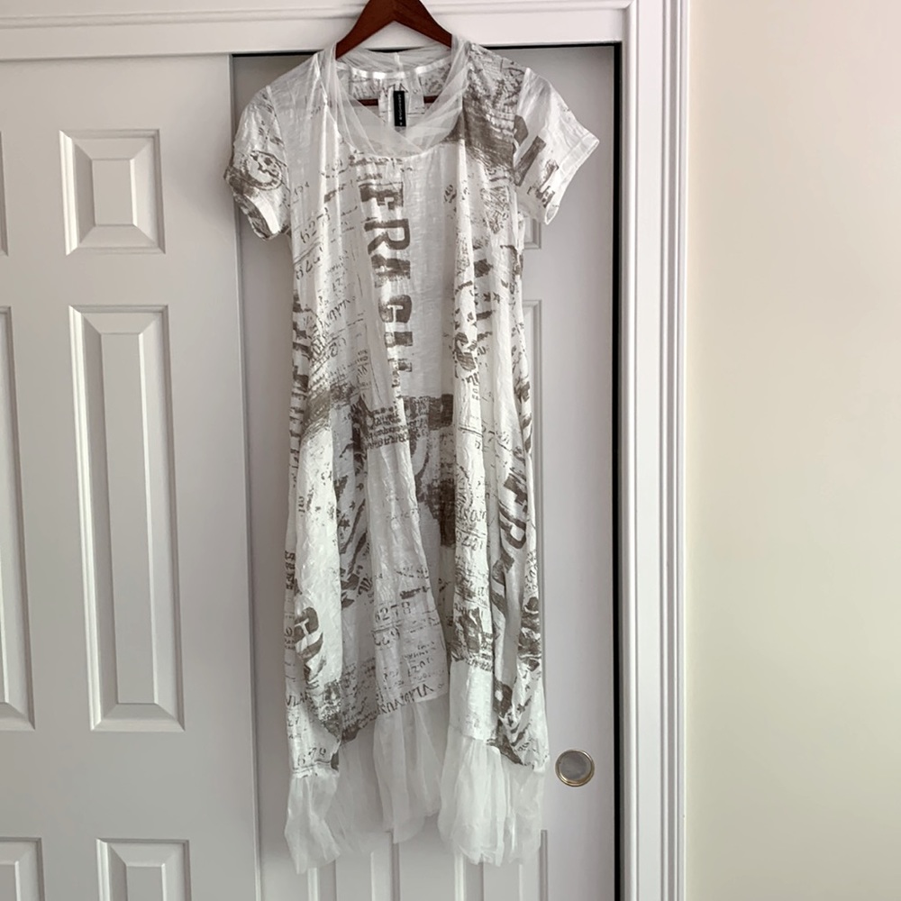 White Dress Midi
